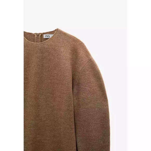 ZARA PREMIUM WOOL LTD EDITION DRESS - Picture 8 of 11